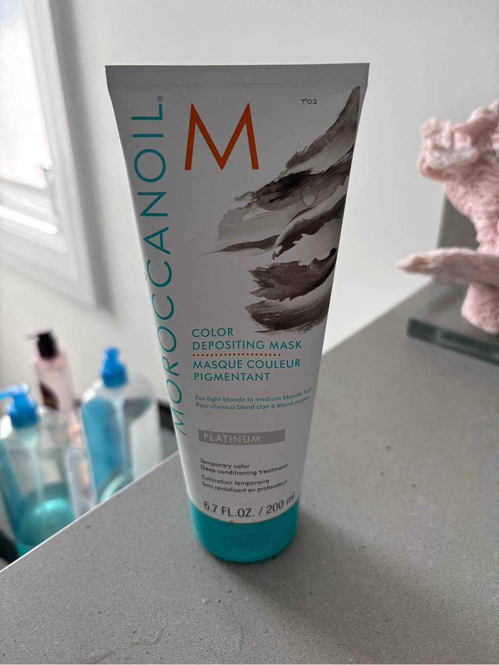 Moroccanoil Platinum Color Depositing Mask